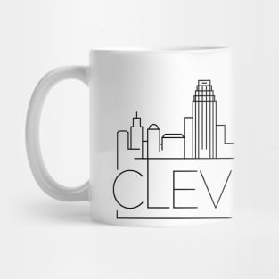 Cleveland Minimal Skyline Mug